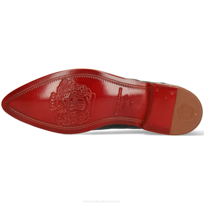 Melvin & Hamilton muži toni 39 B0T2543 derby topánky Modrá