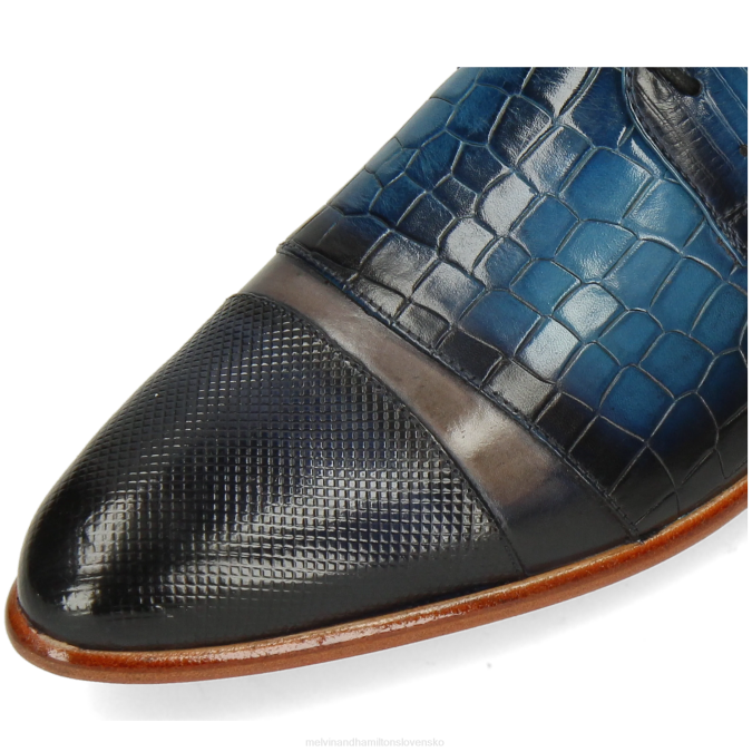 Melvin & Hamilton muži toni 39 B0T2543 derby topánky Modrá