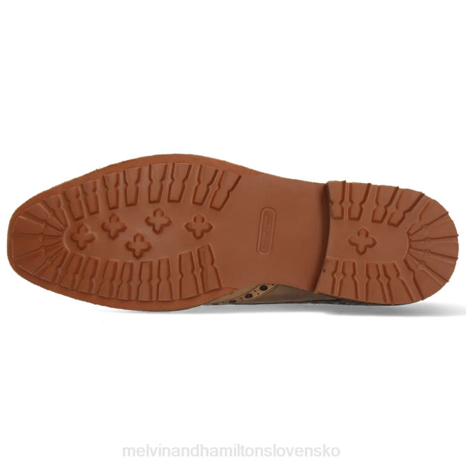 Melvin & Hamilton muži vír 48 B0T2542 derby topánky hnedá