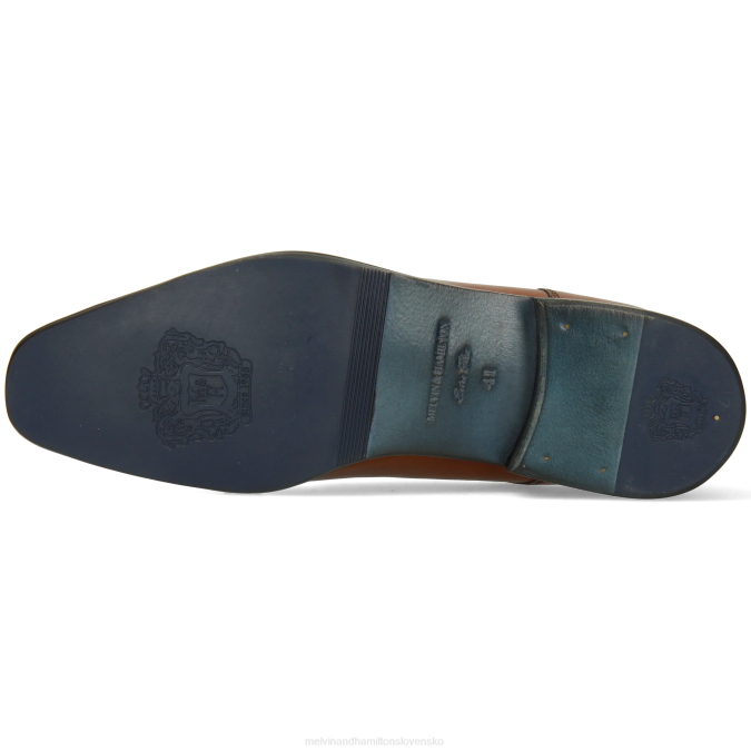 Melvin & Hamilton muži väzba 1 B0T2375 derby topánky hnedá