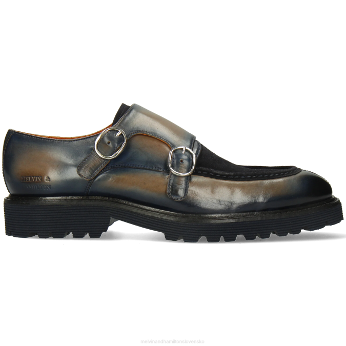 Melvin & Hamilton muži Patrik 30 B0T2338 mníšske topánky sivá