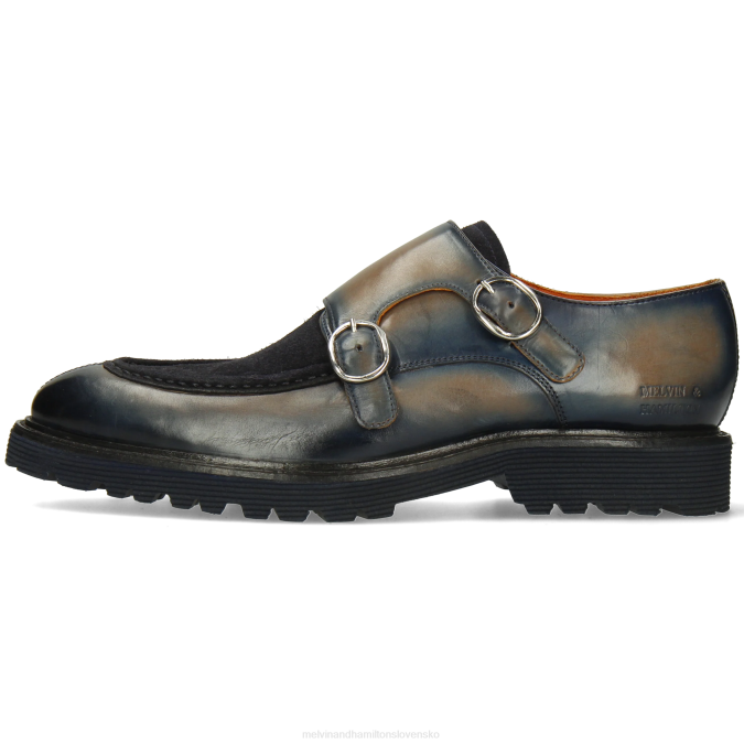 Melvin & Hamilton muži Patrik 30 B0T2338 mníšske topánky sivá
