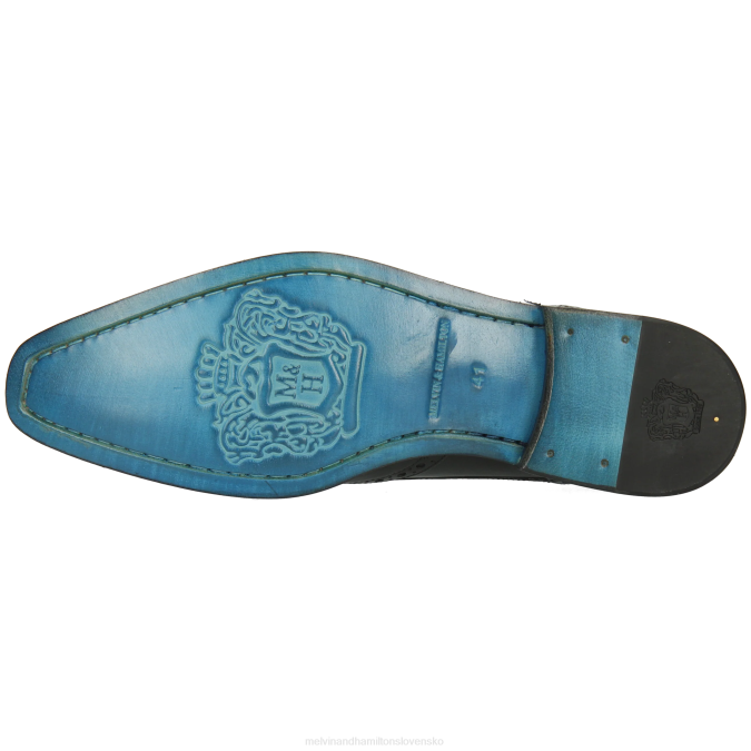 Melvin & Hamilton muži martin 2 B0T2352 mníšske topánky čierna