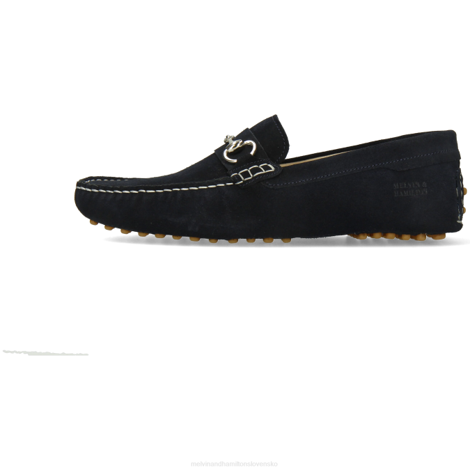 Melvin & Hamilton muži Nelson 16 B0T2230 mokasíny Modrá