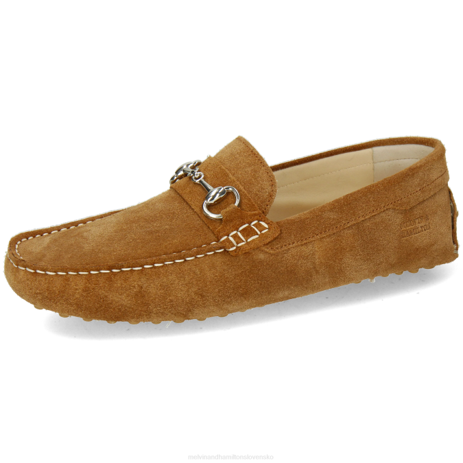 Melvin & Hamilton muži Nelson 16 B0T2256 mokasíny svetlo hnedá