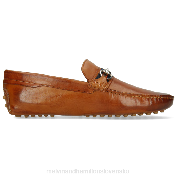 Melvin & Hamilton muži Nelson 16 B0T2325 mokasíny hnedá