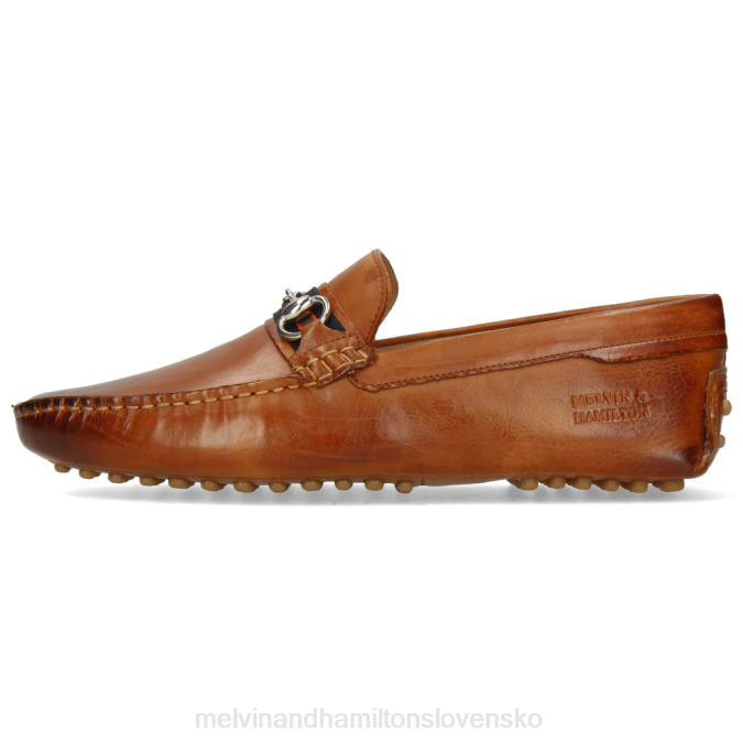 Melvin & Hamilton muži Nelson 16 B0T2325 mokasíny hnedá