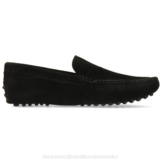 Melvin & Hamilton muži Nelson 1 B0T2320 mokasíny čierna