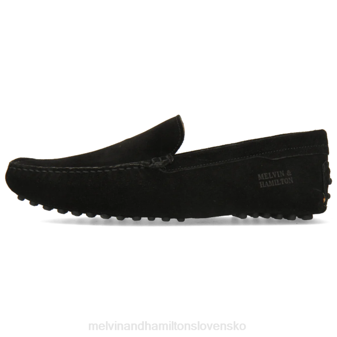 Melvin & Hamilton muži Nelson 1 B0T2320 mokasíny čierna