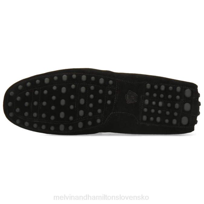 Melvin & Hamilton muži Nelson 1 B0T2320 mokasíny čierna