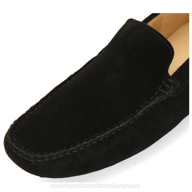 Melvin & Hamilton muži Nelson 1 B0T2320 mokasíny čierna