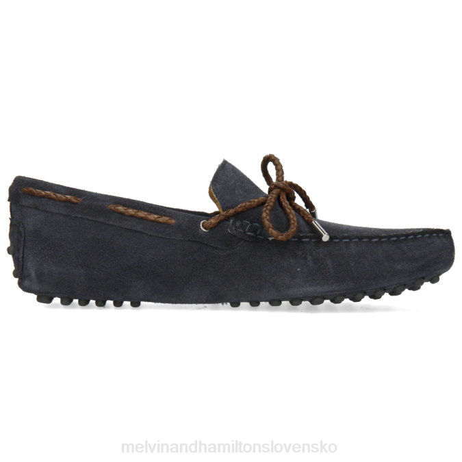 Melvin & Hamilton muži Nelson 3 B0T2300 mokasíny Modrá