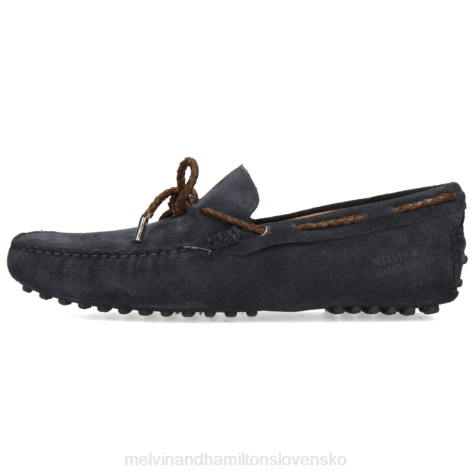 Melvin & Hamilton muži Nelson 3 B0T2300 mokasíny Modrá