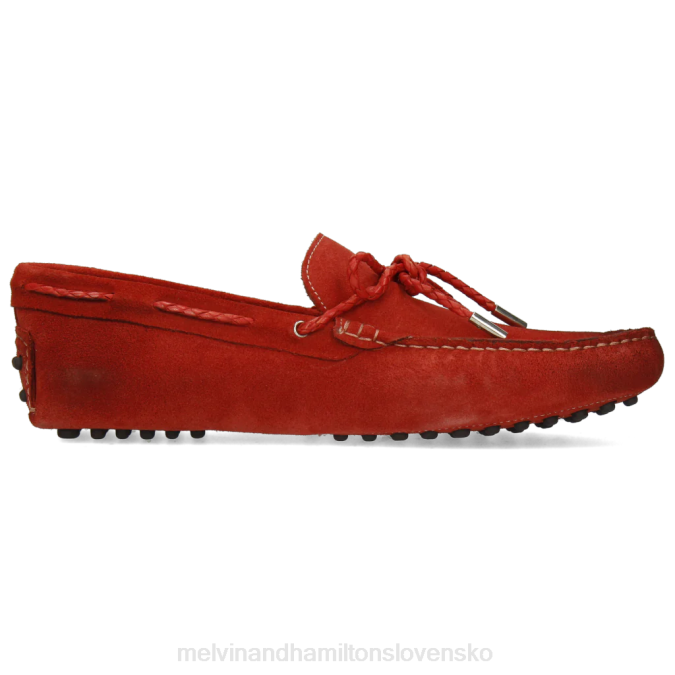 Melvin & Hamilton muži Nelson 3 B0T2304 mokasíny červená