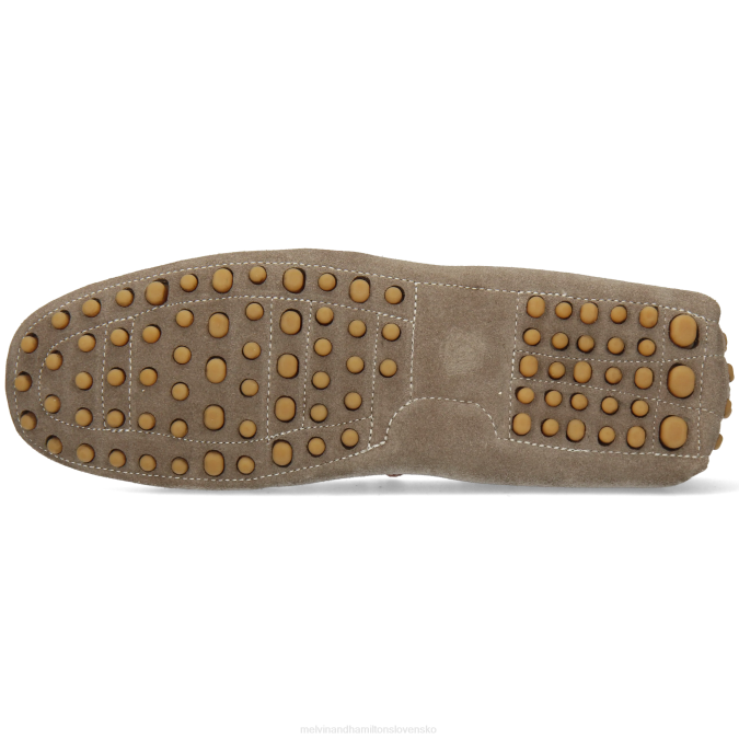 Melvin & Hamilton muži Nelson 3 B0T2311 mokasíny sivá