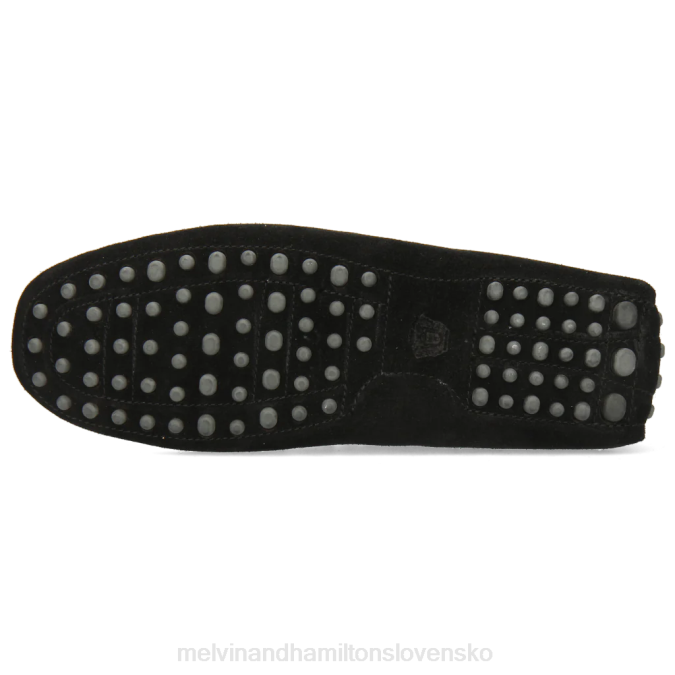 Melvin & Hamilton muži Nelson 3 B0T2321 mokasíny čierna