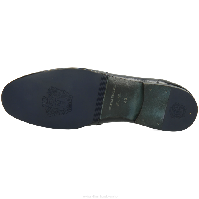 Melvin & Hamilton muži clive 16 B0T2254 mokasíny Modrá