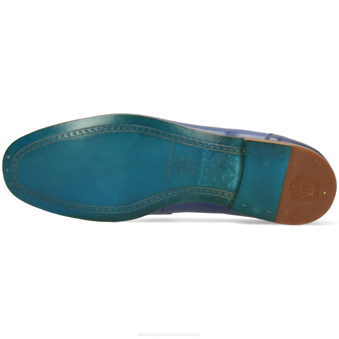 Melvin & Hamilton muži clive 16 B0T2257 mokasíny Modrá