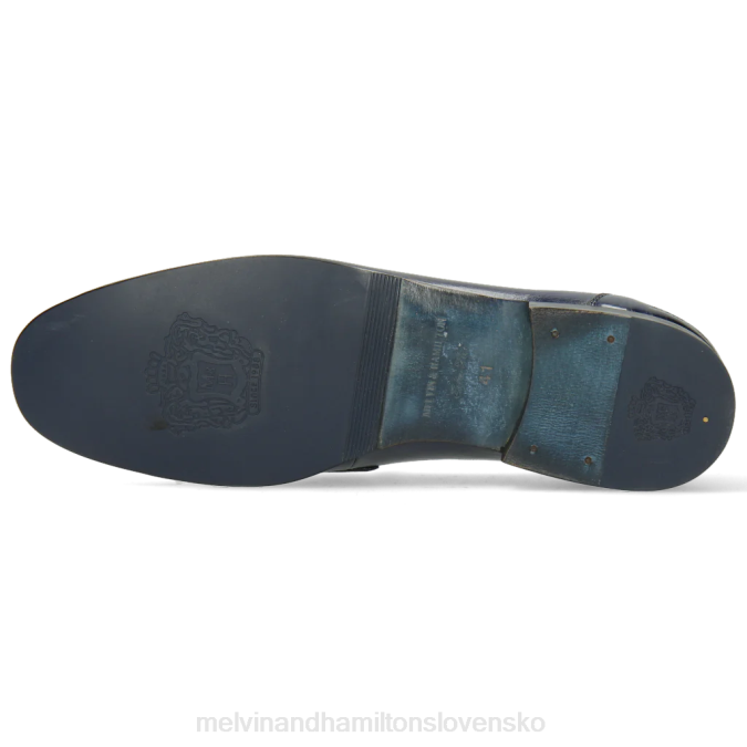 Melvin & Hamilton muži clive 16 B0T2279 mokasíny Modrá