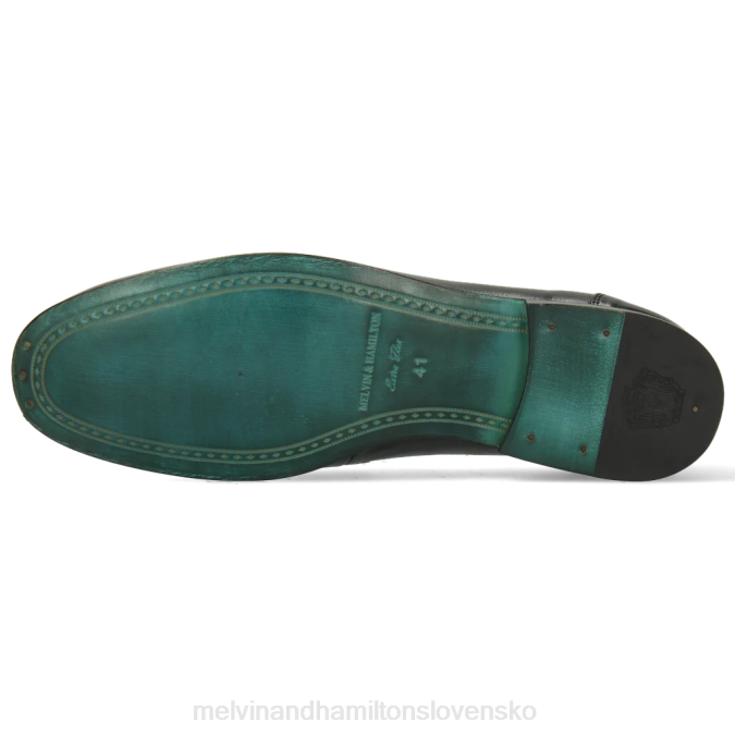 Melvin & Hamilton muži clive 16 B0T2284 mokasíny čierna