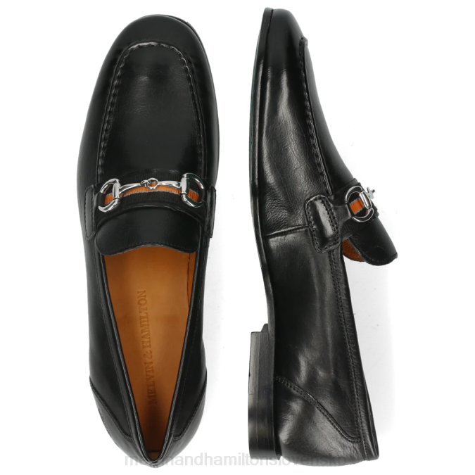 Melvin & Hamilton muži clive 16 B0T2284 mokasíny čierna