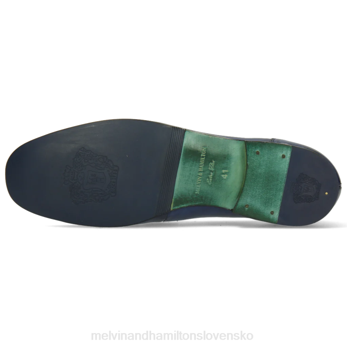 Melvin & Hamilton muži clive 16 B0T2285 mokasíny Modrá