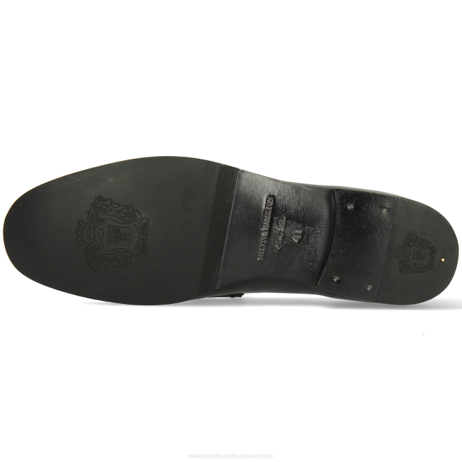 Melvin & Hamilton muži clive 1 B0T2220 mokasíny čierna