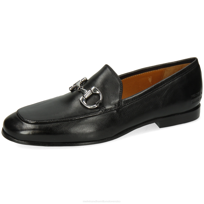 Melvin & Hamilton muži clive 1 B0T2281 mokasíny čierna