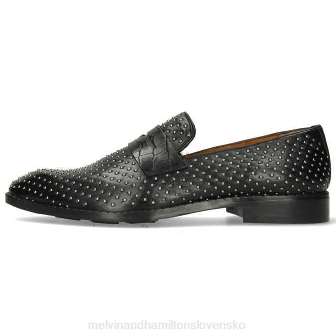 Melvin & Hamilton muži gaston 5 B0T2302 mokasíny čierna