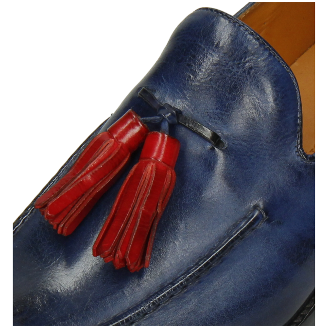 Melvin & Hamilton muži leonardo 1 B0T2296 mokasíny Modrá