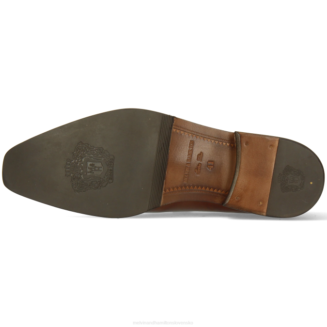 Melvin & Hamilton muži leonardo 24 B0T2221 mokasíny hnedá