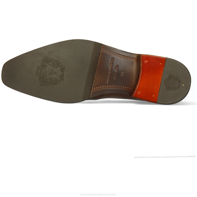 Melvin & Hamilton muži leonardo 24 B0T2258 mokasíny hnedá