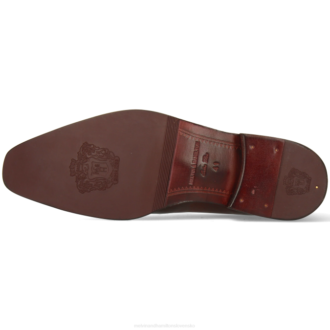 Melvin & Hamilton muži leonardo 24 B0T2272 mokasíny hnedá