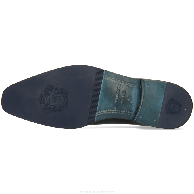 Melvin & Hamilton muži leonardo 24 B0T2275 mokasíny sivá