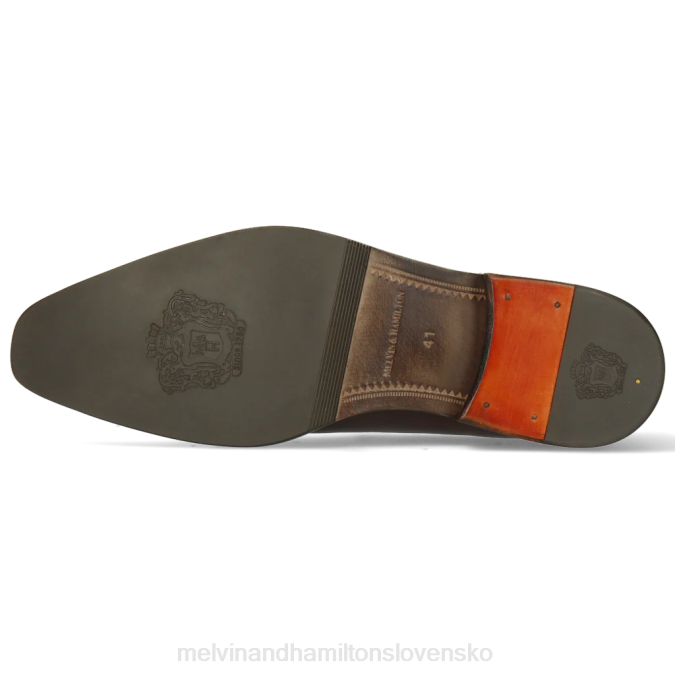 Melvin & Hamilton muži leonardo 24 B0T2286 mokasíny hnedá