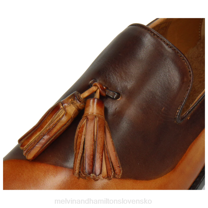 Melvin & Hamilton muži leonardo 24 B0T2286 mokasíny hnedá