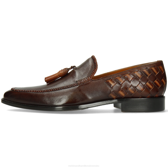 Melvin & Hamilton muži leonardo 32 B0T2262 mokasíny hnedá