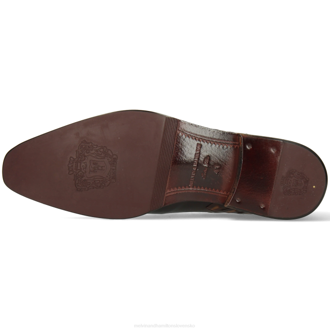Melvin & Hamilton muži leonardo 32 B0T2262 mokasíny hnedá
