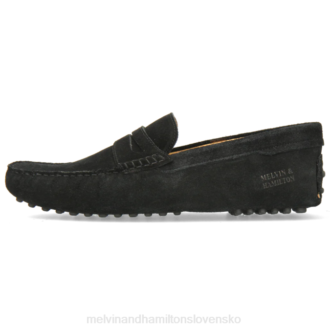 Melvin & Hamilton muži nelson 2 B0T2308 mokasíny čierna