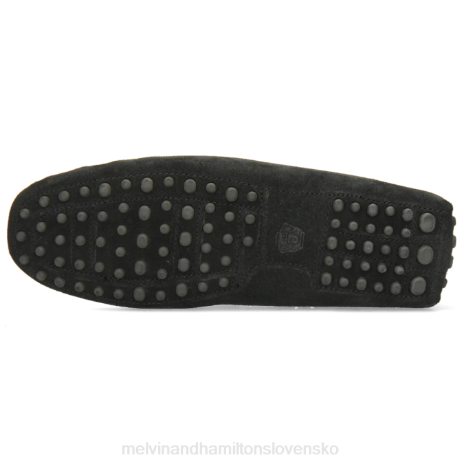 Melvin & Hamilton muži nelson 2 B0T2308 mokasíny čierna