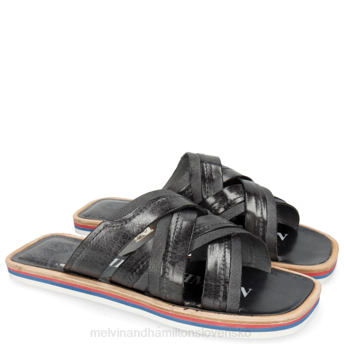 Melvin & Hamilton muži bob 2 B0T2724 muly sivá