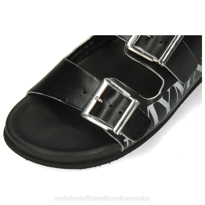 Melvin & Hamilton muži robert 10 B0T2719 muly čierna
