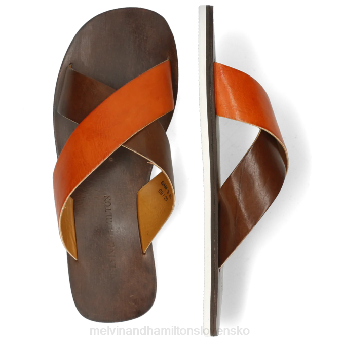 Melvin & Hamilton muži sam 5 B0T2741 muly hnedá