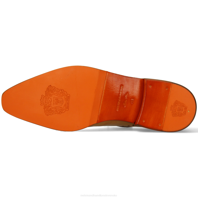 Melvin & Hamilton muži elvis 62 B0T2169 oxfordské topánky hnedá