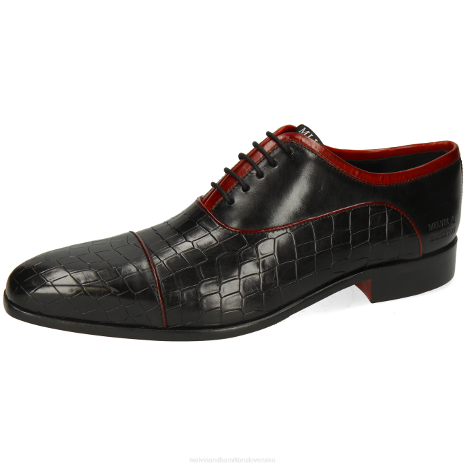 Melvin & Hamilton muži kopija 23 B0T2152 oxfordské topánky čierna