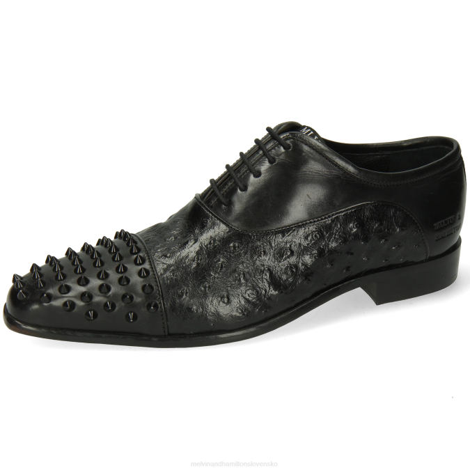 Melvin & Hamilton muži kopija 23 B0T2165 oxfordské topánky čierna