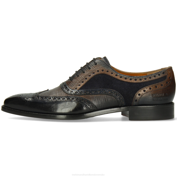 Melvin & Hamilton muži leonardo 21 B0T2194 oxfordské topánky multi