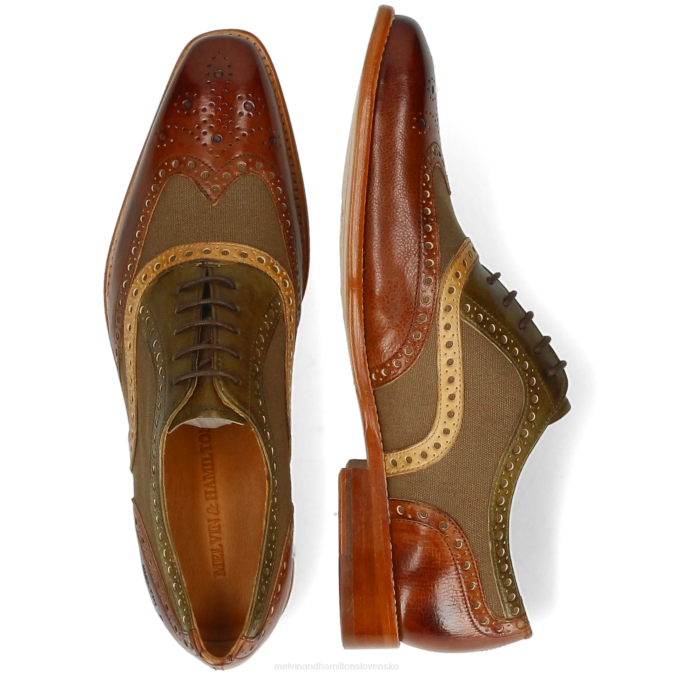 Melvin & Hamilton muži leonardo 21 B0T2195 oxfordské topánky multi