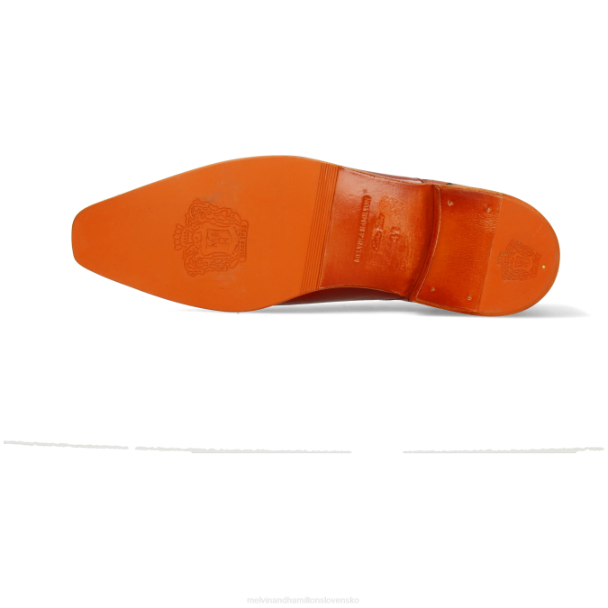 Melvin & Hamilton muži lewis 53 B0T2154 oxfordské topánky červená