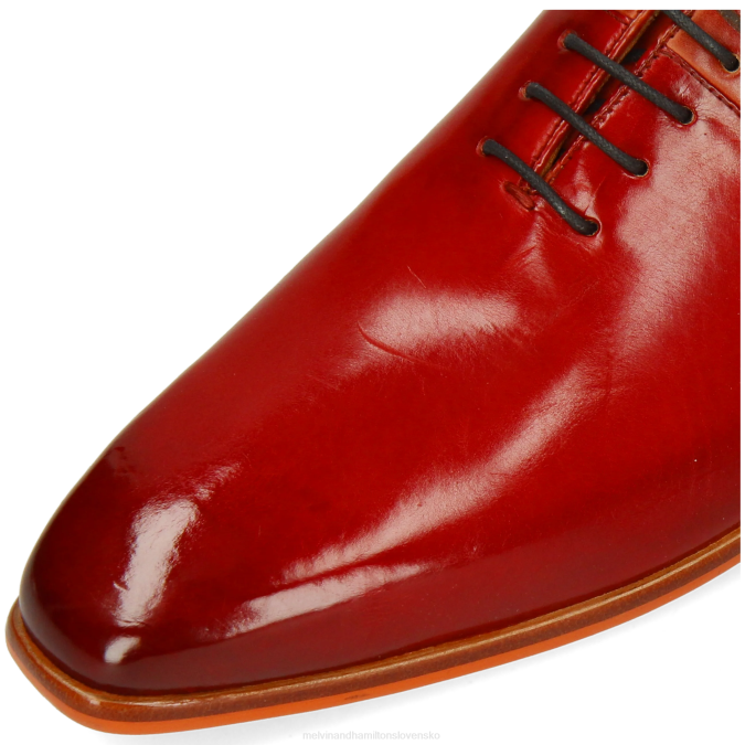 Melvin & Hamilton muži lewis 53 B0T2154 oxfordské topánky červená